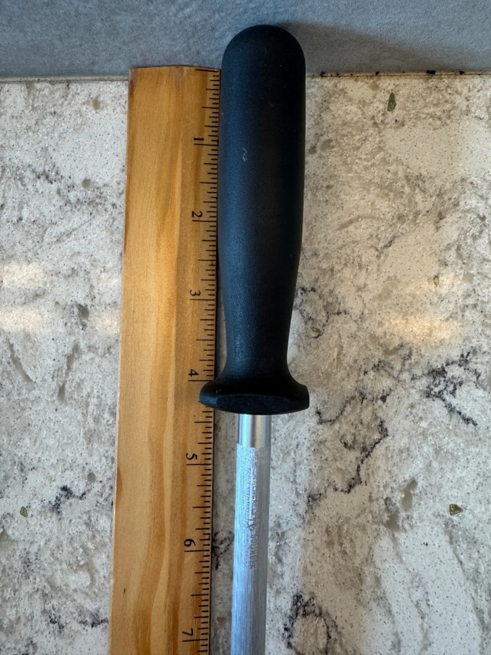 J. Henckels International sharpening‎ honing steel  tool 9' w/black handle